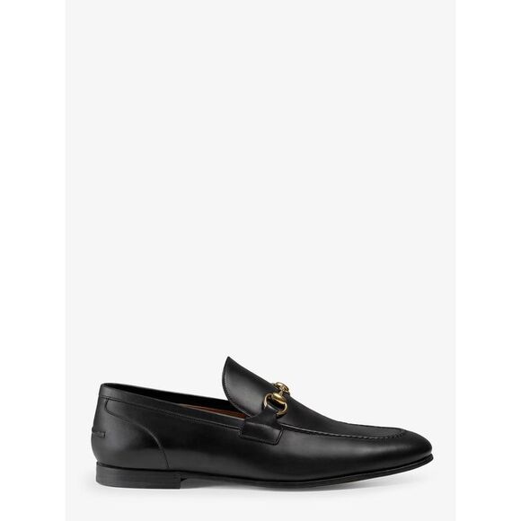 Gucci Men Jordaan Leather Loafers